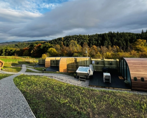 Skypod at Highland Premier Glamping Pods Beauly